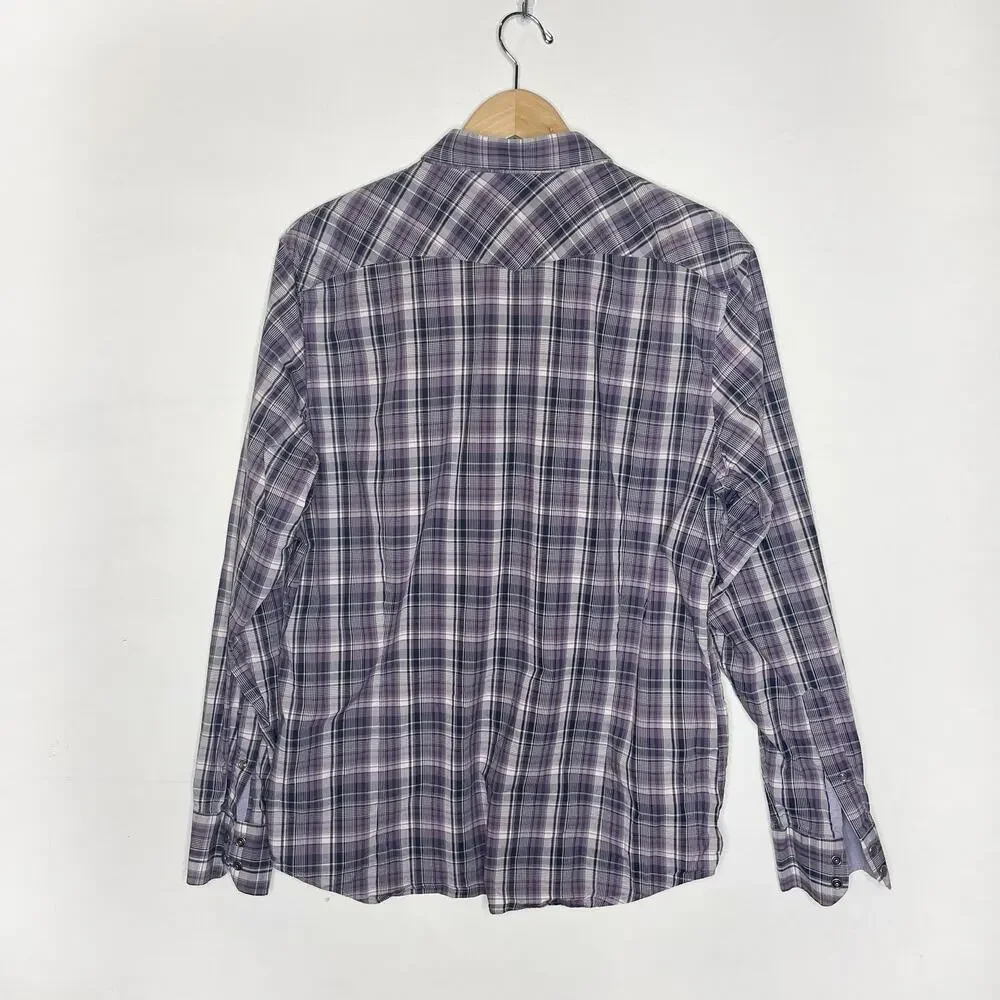 BANANA REPUBLIC Plaid Button Down